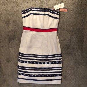 Vineyard Vines Strapless Dress
